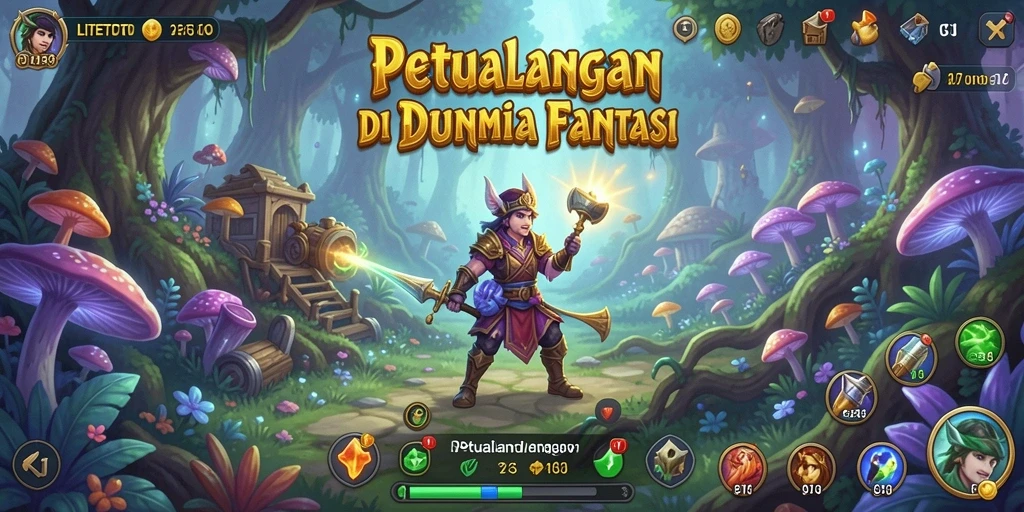 Tampilan antarmuka permainan LITETOTO yang menarik.
