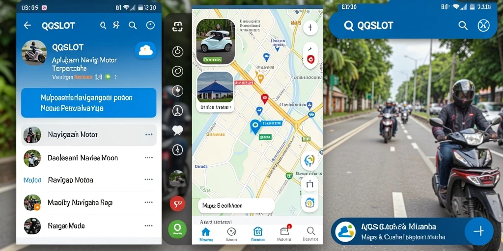 Antarmuka QQSLOT menampilkan fitur Navigasi Motor yang intuitif dan informatif.