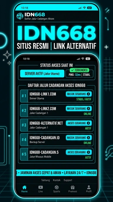 Link Alternatif Pusat Unduh idn668 untuk Android
